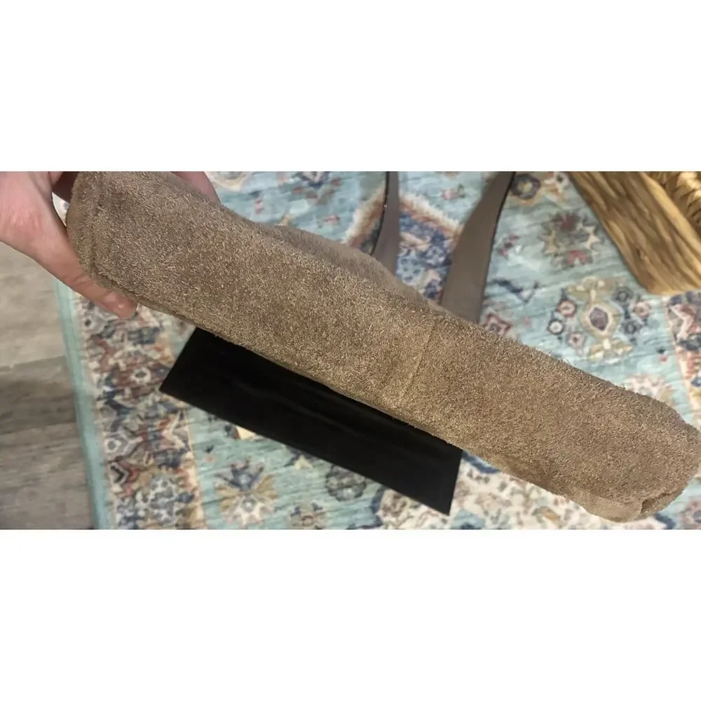 NWT Vintage Kenneth Cole Deadstock Brown Suede Crossbody – Early 2000s Y2K